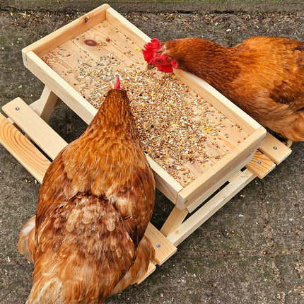 Chicknicktafel | voertafel kippen