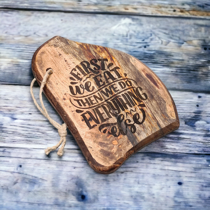 Houten Serveerplank Graveren | 33 x 23 cm